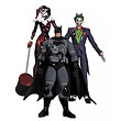 Batman Hush Joker, Harley Quinn & Stealth Batman Figure Set